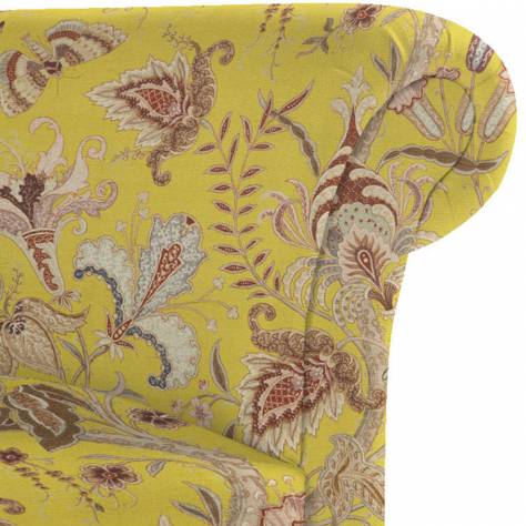 Linwood Fabrics Fable Fabrics Uhura Fabric - Yellow - LF1923C/003 - Image 3