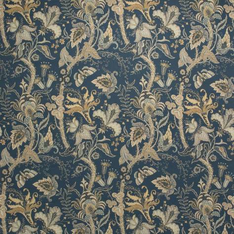 Linwood Fabrics Fable Fabrics Uhura Fabric - Navy - LF1923C/007 - Image 1