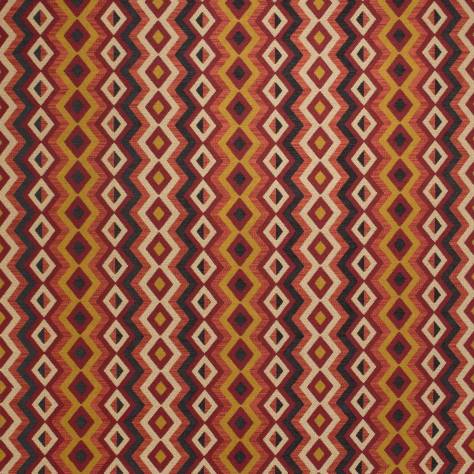 Linwood Fabrics Fable Fabrics Amala Fabric - Red - LF1925C/001 - Image 1