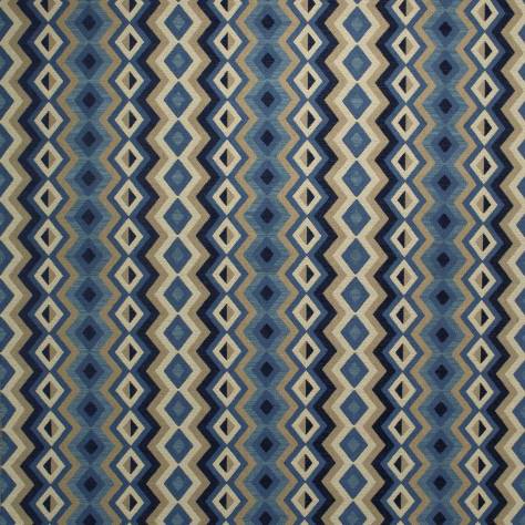 Linwood Fabrics Fable Fabrics Amala Fabric - Blue - LF1925C/002 - Image 1