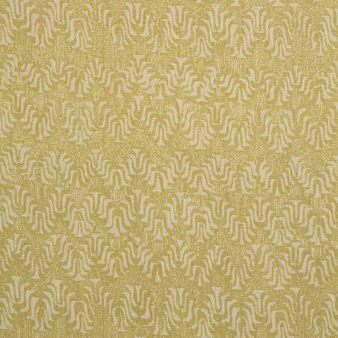 Linwood Fabrics Fable Weaves Tyger Fabric - Maize - LF1927C/002