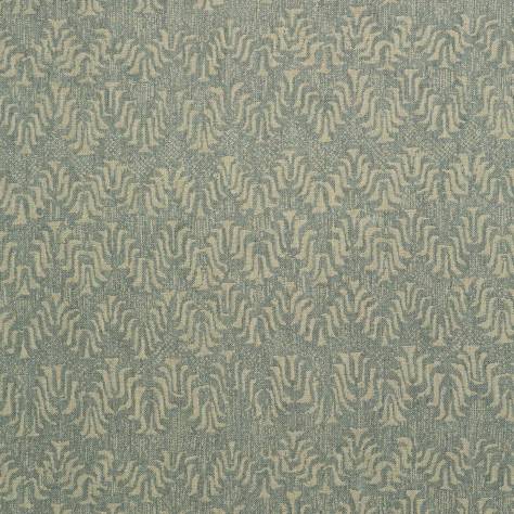 Linwood Fabrics Fable Weaves Tyger Fabric - Sea - LF1927C/005 - Image 1