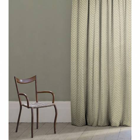Linwood Fabrics Fable Weaves Zeus Fabric - Natural - LF1928C/004