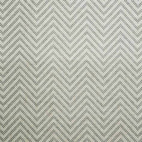 Linwood Fabrics Fable Weaves Zeus Fabric - Dove Grey - LF1928C/010 - Image 1