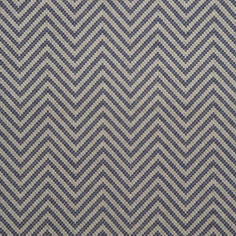 Linwood Fabrics Fable Weaves Zeus Fabric - Navy - LF1928C/013 - Image 1