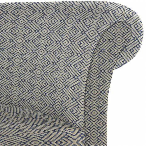 Linwood Fabrics Fable Weaves Tanuki Fabric - Indigo - LF1929C/006 - Image 3