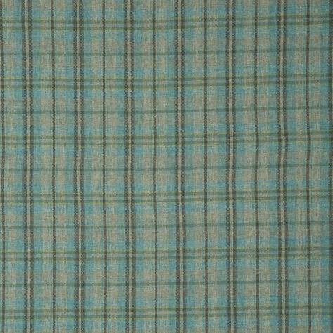 Linwood Fabrics Ollaberry and Roxburgh Fabrics Bressay Check Fabric - Olna - LF690FR/007