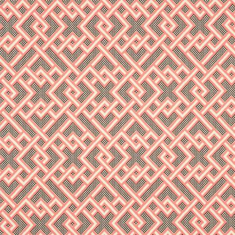 Linwood Fabrics Tango Weaves Pagoda Fabric - Candy - LF1970C/001 - Image 1