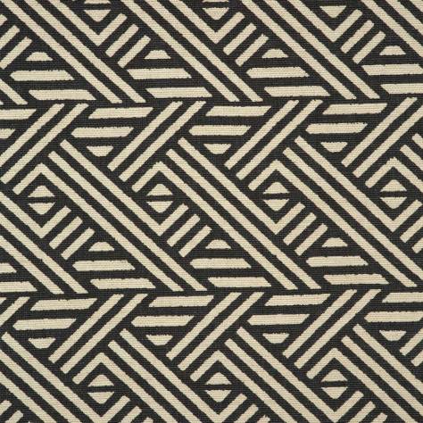 Linwood Fabrics Tango Weaves Pampas Fabric - Charcoal - LF1971C/005