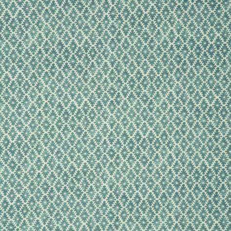 Linwood Fabrics Ashfield Fabrics Ashfield Fabric - Turquoise - LF1630C/023 - Image 1