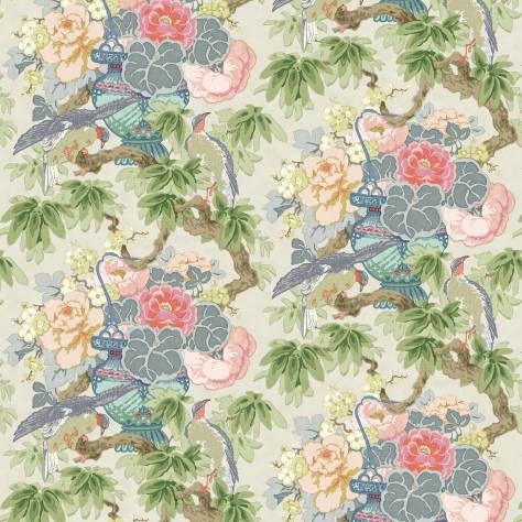 Linwood Fabrics Belleville Fabrics The Royal Garden Fabric - Bouquet - LF2126C/001 - Image 1