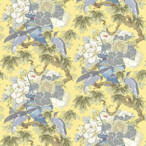 Linwood Fabrics Belleville Fabrics The Royal Garden Fabric - Sorbet - LF2126C/005 - Image 1