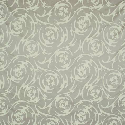 Linwood Fabrics Cosmos Velvets and Weaves Selene Fabric - Pewter - LF2108C/003
