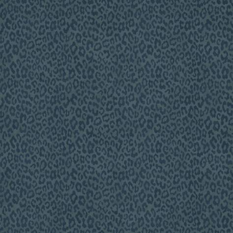 Linwood Fabrics Cosmos Velvets and Weaves Neptune Fabric - Lapis - LF2114C/002