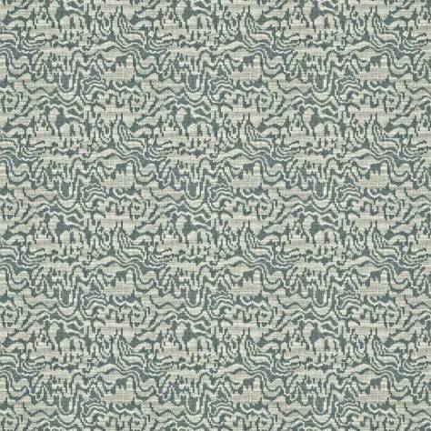 Linwood Fabrics Cosmos Velvets and Weaves Argo Fabric - Sea Mist - LF2115C/003