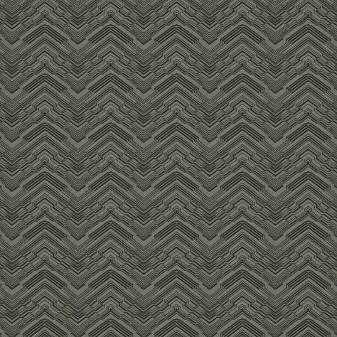 Linwood Fabrics Cosmos Velvets and Weaves Leo Fabric - Pitch - LF2117C/006 - Image 1