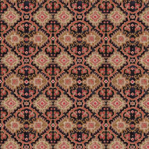 Linwood Fabrics Kami Fabrics Kami Fabric - Coral - LF2215FR/009 - Image 1