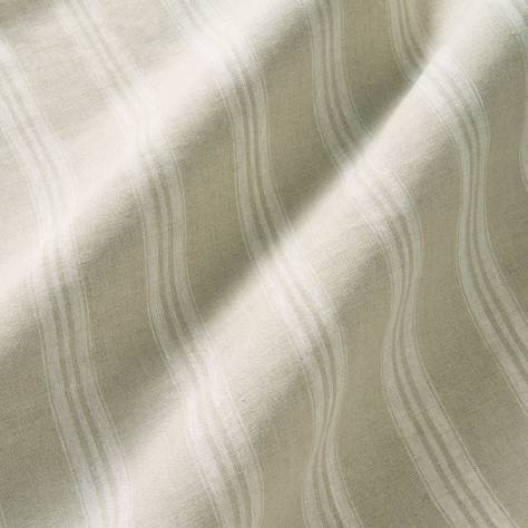 Linwood Fabrics Danube Fabrics Danube Stripe Fabric - Oatmeal - LF2245C/001
