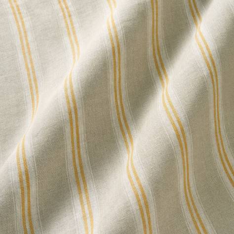 Linwood Fabrics Danube Fabrics Danube Stripe Fabric - Mellow - LF2245C/002