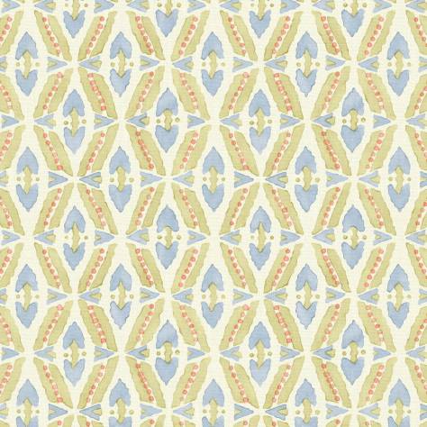 Linwood Fabrics Small Prints Fabrics Leap Frog Fabric - Meadow - LF2341C/002 - Image 1