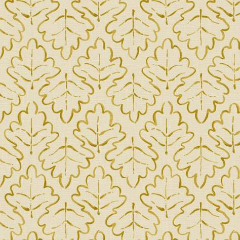 Linwood Fabrics Small Prints Fabrics Maze Fabric - Ochre - LF2340C/001