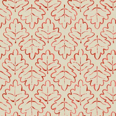 Linwood Fabrics Small Prints Fabrics Maze Fabric - Red Apple - LF2340C/002
