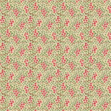 Linwood Fabrics Wild Life Fabrics Miyagi Fabric - Pink Green - LF2329C/001 - Image 1
