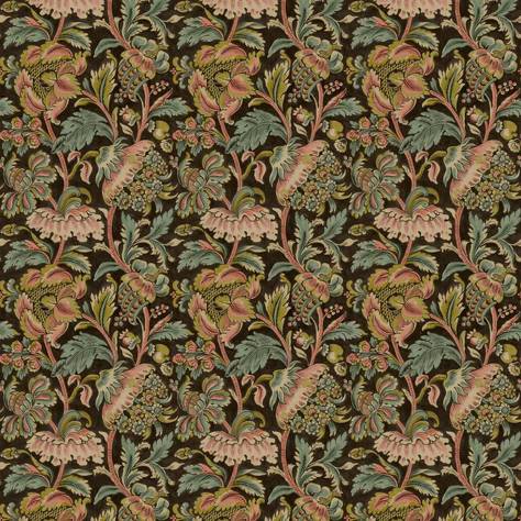 Linwood Fabrics Wild Life Fabrics Tanglewood Fabric - Rose Lemon - LF2330FR/002 - Image 1