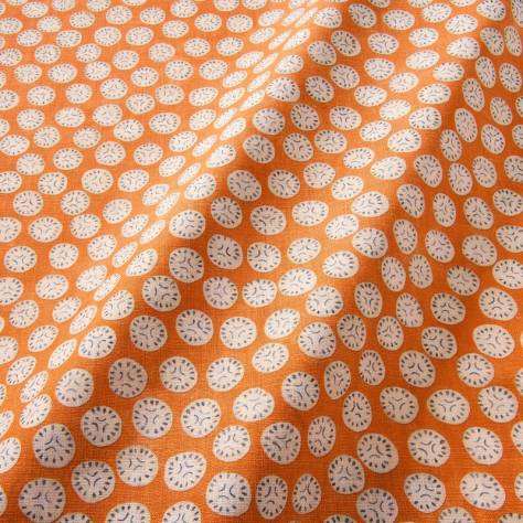 Linwood Fabrics Bibi Fabrics Chitgar Fabric - Marmalade - LF2352C/003 - Image 2