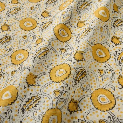 Linwood Fabrics Bibi Fabrics Rubia Fabric - Dandelion - LF2356C/001 - Image 2