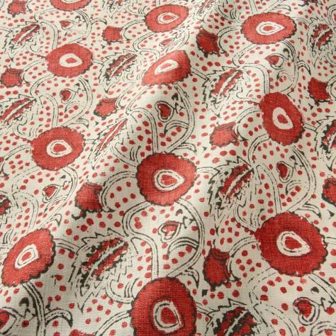 Linwood Fabrics Bibi Fabrics Rubia Fabric - Strawberry Jam - LF2356C/004
