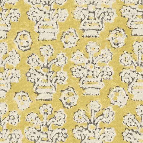 Linwood Fabrics Bibi Fabrics Shirin Fabric - Lemon Curd - LF2354C/002