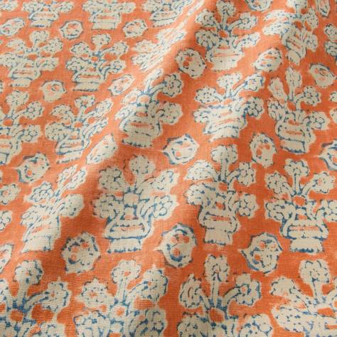 Linwood Fabrics Bibi Fabrics Shirin Fabric - Paprika - LF2354C/004