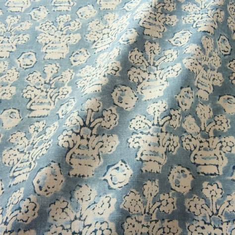 Linwood Fabrics Bibi Fabrics Shirin Fabric - Raindrop - LF2354C/009 - Image 2