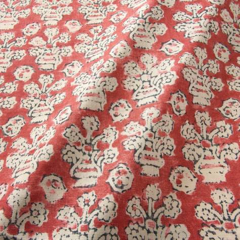 Linwood Fabrics Bibi Fabrics Shirin Fabric - Raspberry Jam - LF2354C/007 - Image 2