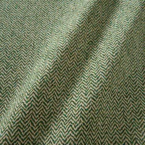 Linwood Fabrics Tango Weaves II Chicane Fabric - Forest - LF2389C/005