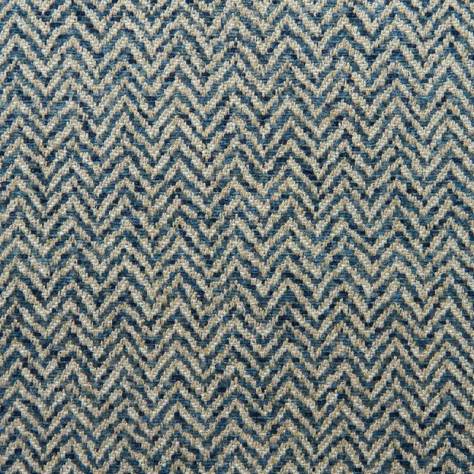 Linwood Fabrics Tango Weaves II Chicane Fabric - Lapis - LF2389C/002