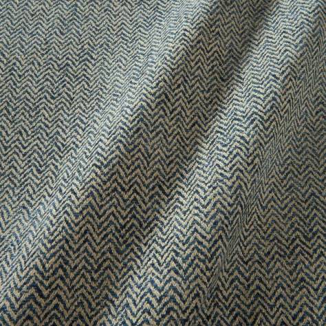 Linwood Fabrics Tango Weaves II Chicane Fabric - Navy - LF2389C/003 - Image 2