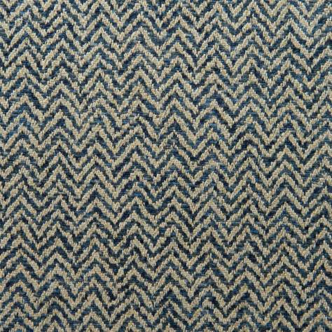 Linwood Fabrics Tango Weaves II Chicane Fabric - Navy - LF2389C/003
