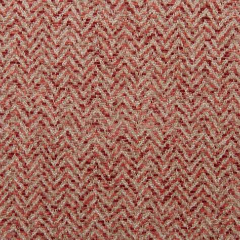 Linwood Fabrics Tango Weaves II Chicane Fabric - Raspberry - LF2389C/001