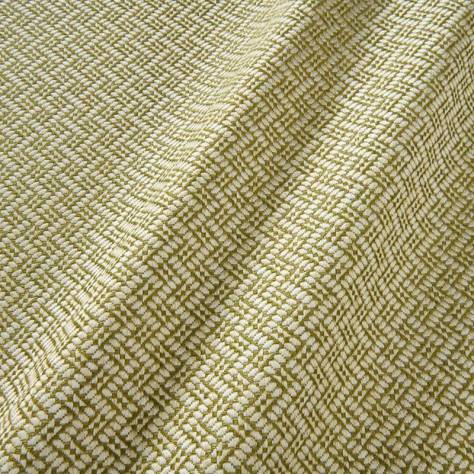 Linwood Fabrics Tango Weaves II Pivot Fabric - Chartreuse - LF2390C/003 - Image 2