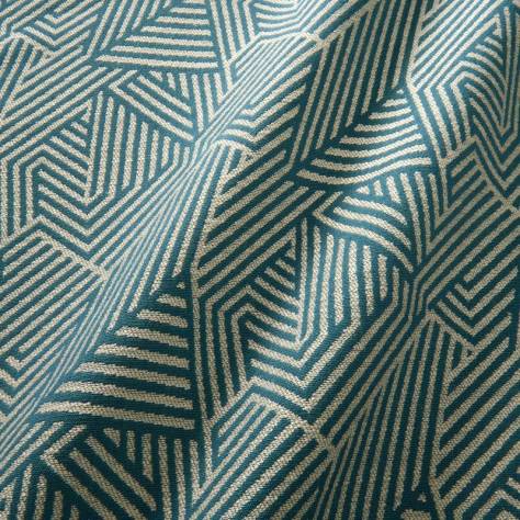 Linwood Fabrics Tango Weaves II Sashay Fabric - Bluestone - LF2387C/006 - Image 2