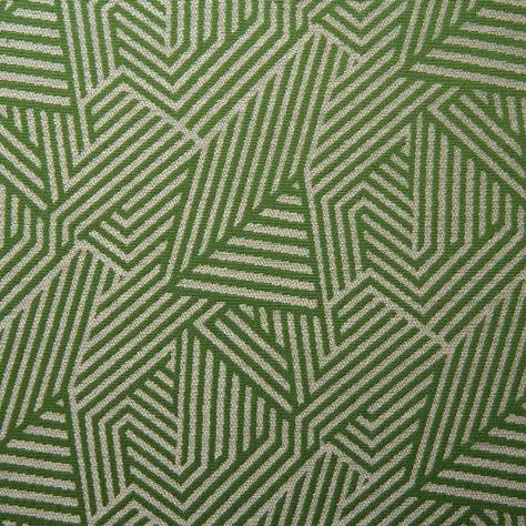 Linwood Fabrics Tango Weaves II Sashay Fabric - Spring Green - LF2387C/008 - Image 1