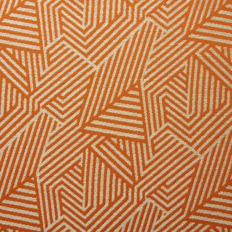 Linwood Fabrics Tango Weaves II Sashay Fabric - Tangerine - LF2387C/004 - Image 1