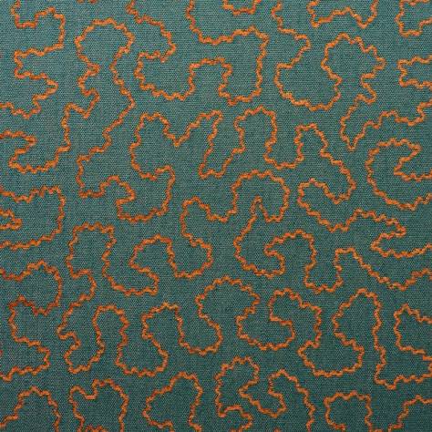 Linwood Fabrics Tango Weaves II Wiggle Fabric - Calypso - LF2388C/006 - Image 1