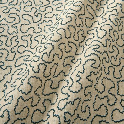 Linwood Fabrics Tango Weaves II Wiggle Fabric - Ebony - LF2388C/016