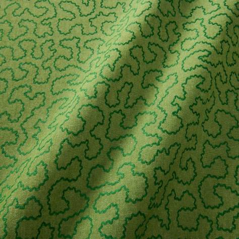 Linwood Fabrics Tango Weaves II Wiggle Fabric - Fern - LF2388C/014