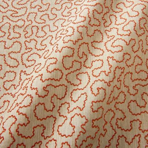 Linwood Fabrics Tango Weaves II Wiggle Fabric - Ginger - LF2388C/003 - Image 2