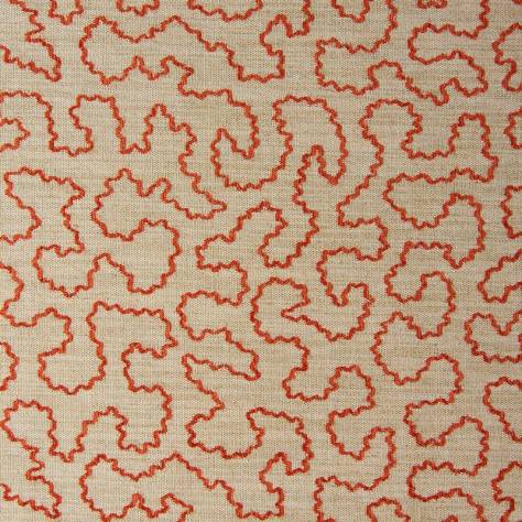 Linwood Fabrics Tango Weaves II Wiggle Fabric - Ginger - LF2388C/003 - Image 1