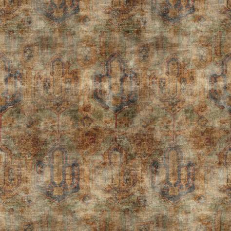 Linwood Fabrics Odyssey Fabrics Kadife Fabric - Green Gold - LF2404FR/001 - Image 1